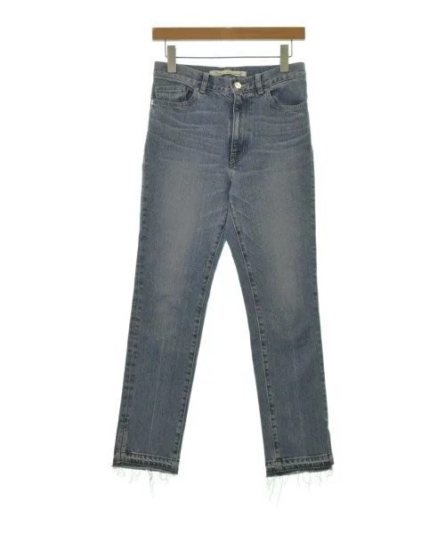 Mature Framework Jeans Trendy Patchwork Denim Jeans
