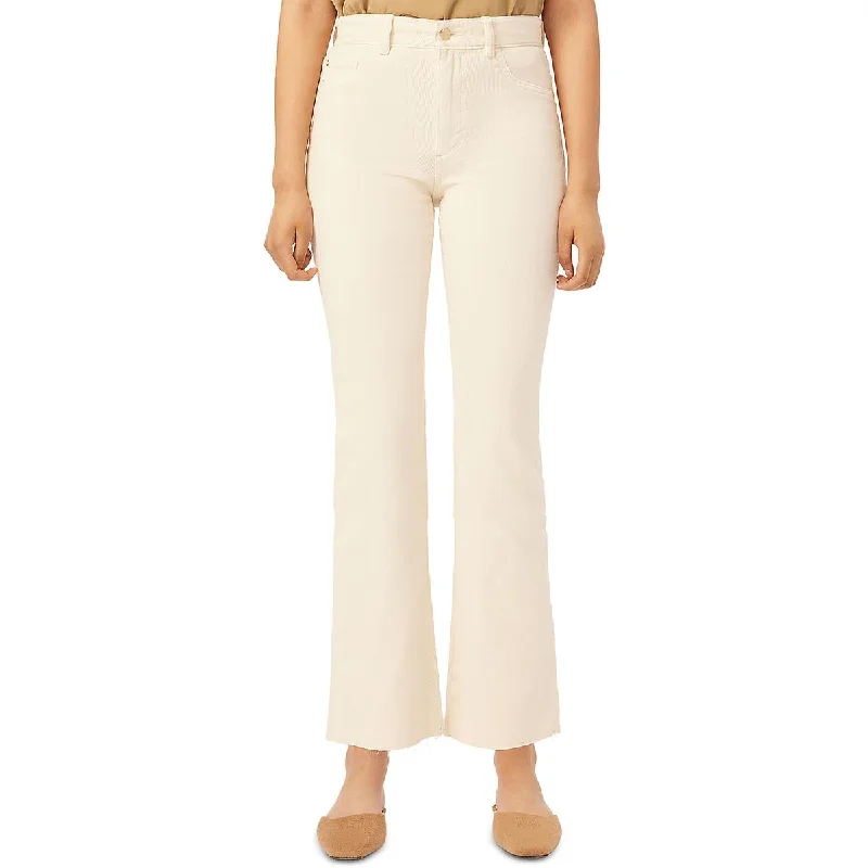 Bridget Womens High Rise Instasculpt Bootcut Jeans Trendy Plus Size Jeans