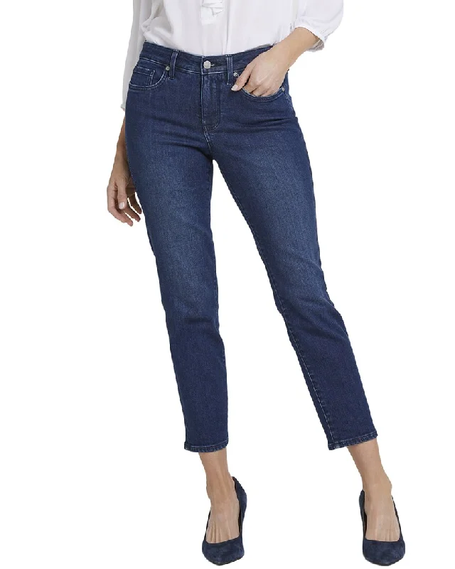 Nydj Sheri Marvelous Ankle Crop Jean Trendy Paperbag Waist Jeans