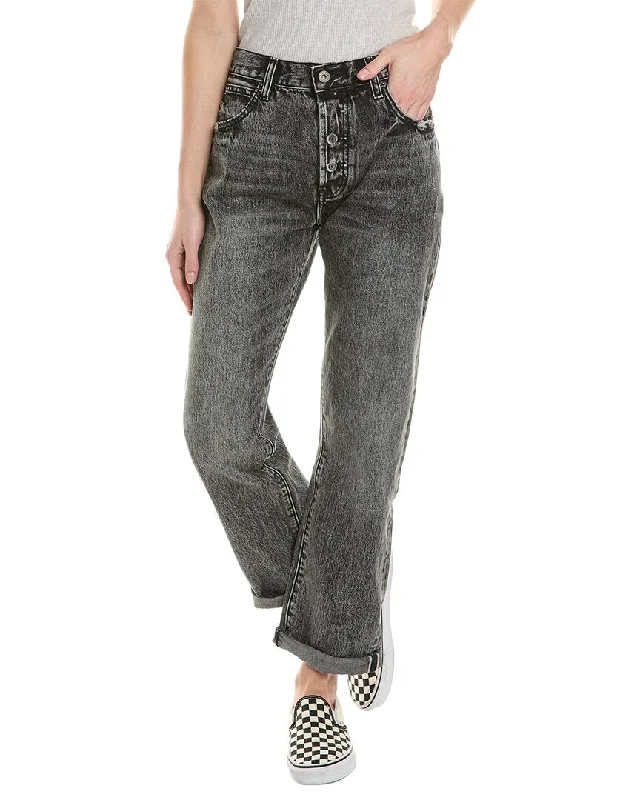 BORO DENIM Guy's Fit Deep In The Heart Jean Trendy Acid Wash Skinny Jeans