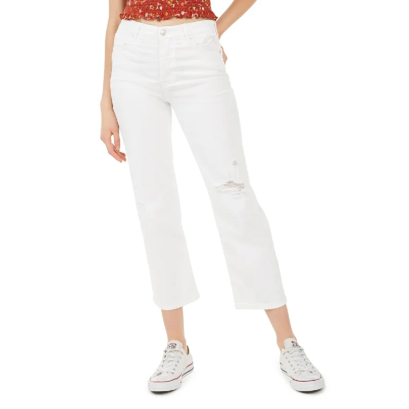 Celebrity Pink Womens Juniors The Bestie Distressed Relaxed Cropped Jeans Comfortable Ankle Jeans Celebrity Pink Womens Juniors The Bestie Distressed Relaxed Cropped Jeans Comfortable Ankle Jeans