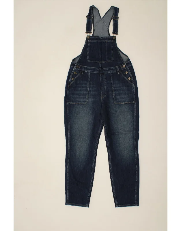 FAT FACE Womens Dungarees Slim Jeans UK 14 Large W34 L28 Navy Blue Cotton Comfortable Straight-Legged Denim FAT FACE Womens Dungarees Slim Jeans UK 14 Large W34 L28 Navy Blue Cotton Comfortable Straight-Legged Denim