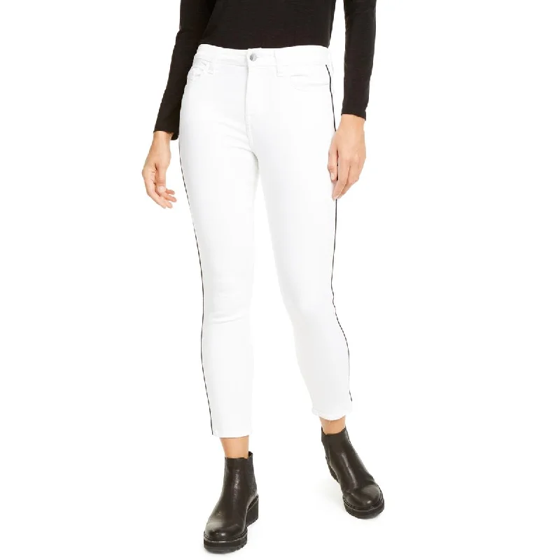 Jen7 Womens Denim Skinny Ankle Jeans Cozy Relaxed Fit Jeans
