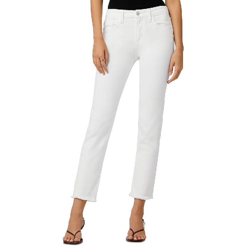 Joe's Womens Lara Ankle Straight Cigarette Jeans Fashionable Mom Jeans