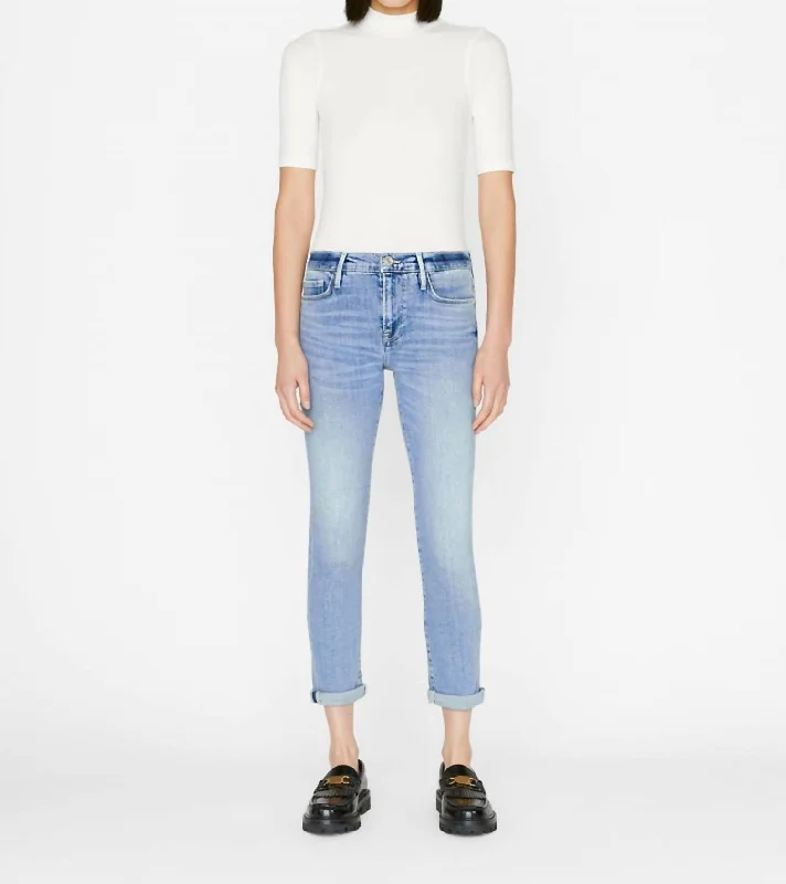 Le High Straight Jean In Galeston Stylish Relaxed Fit Skinny Jeans