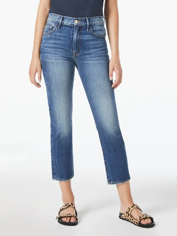 Le Piper Jean In Blue Sky Stylish High-Rise Mom Jeans