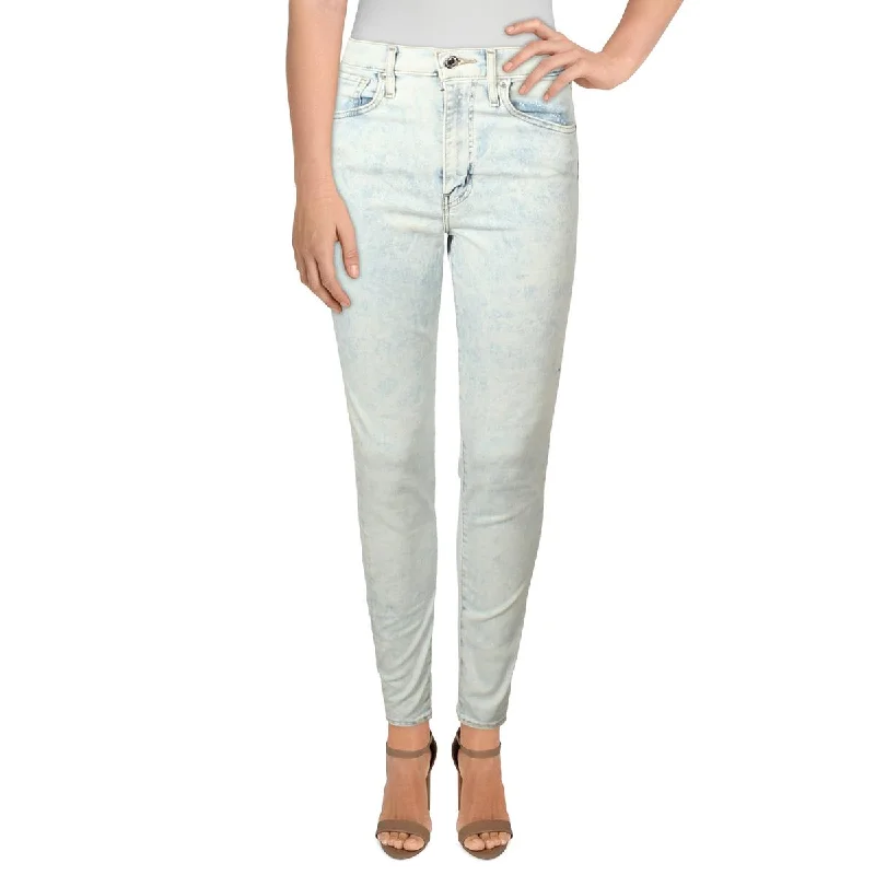 Levi's Womens Mile High Denim Faded Skinny Jeans Stylish Stone-Wash Denim Jeans