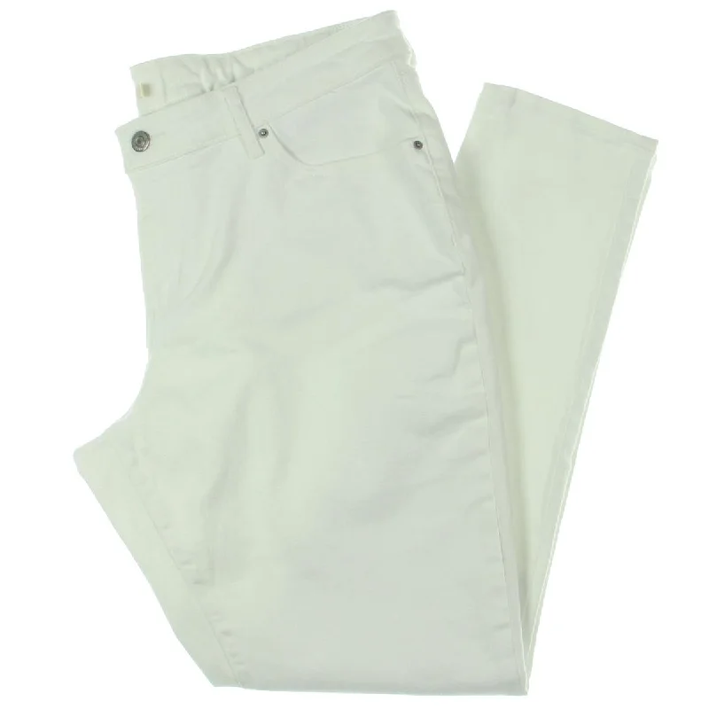 Levi's Womens Plus 711 Denim Skinny Jeans Cozy Wide-Legged Jeans