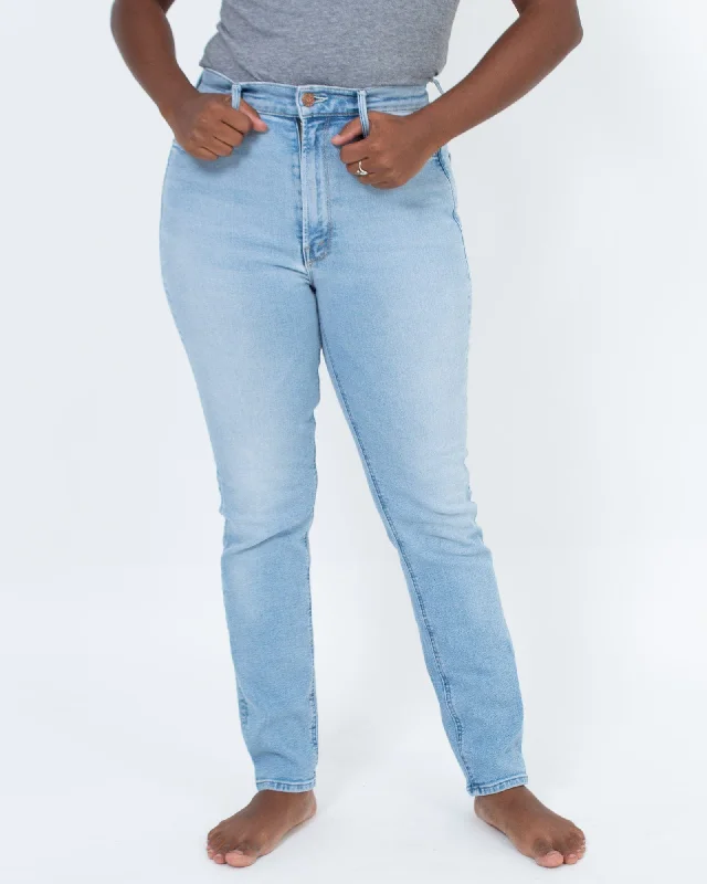 "The Dazzler Ankle" Skinny Jeans Stylish Stone-Wash Denim Jeans