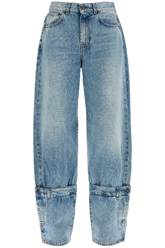 Wide-legged Hurley Jeans For Casual High-Waisted Bootcut Jeans