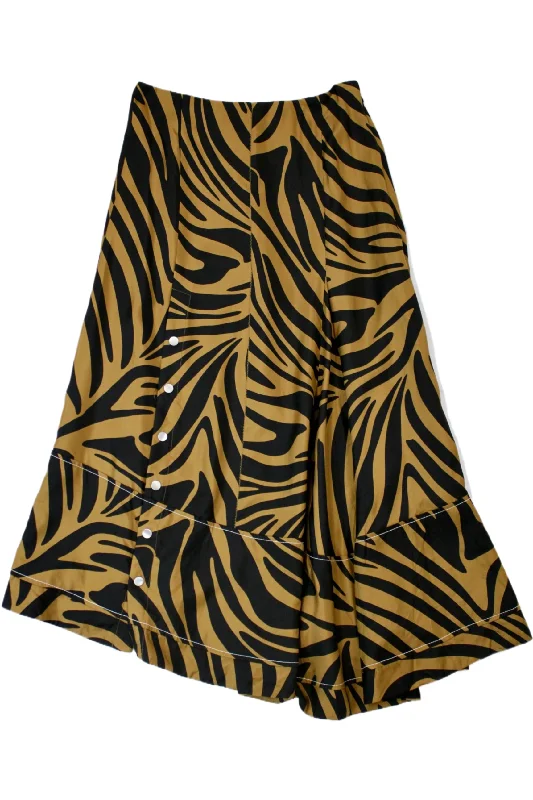 3.1 Phillip Lim - Satin Midi Skirt leather skirt modern