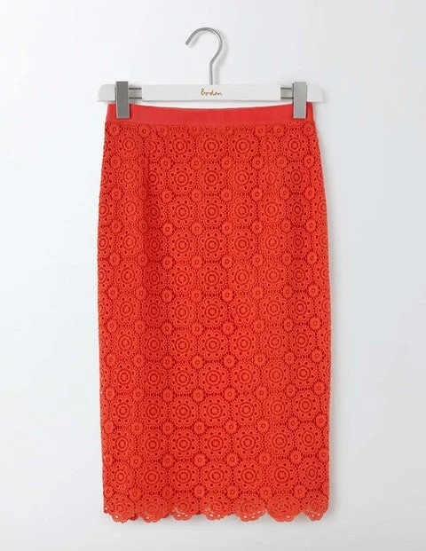 Alexa Pencil Skirt asymmetrical skirt cut