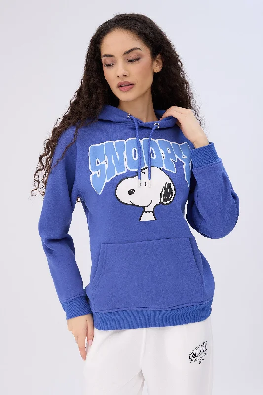 Peanuts Snoopy Graphic Hoodie Oversized Hoodie Comfort Casual