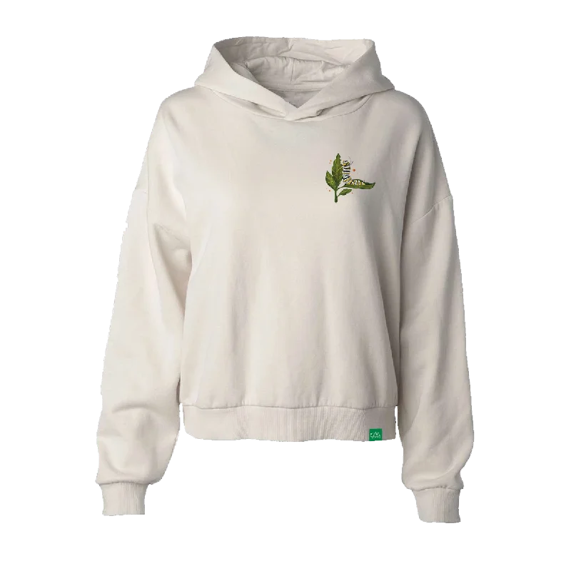 A Butterfly Is Born Women's Hip Height Hoodie Hoodie with Slit Hem Functional Movement A Butterfly Is Born Women's Hip Height Hoodie Hoodie with Slit Hem Functional Movement