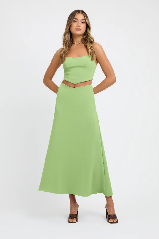 Alpha Vee Skirt corduroy skirt durable