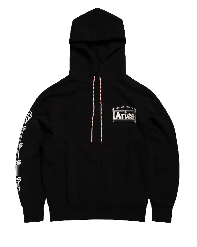 Column Hoodie Hoodie with Turtle Neck Cozy Winter