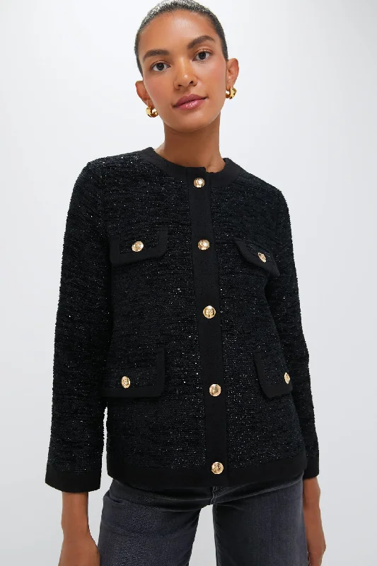 Black Shine Lydia Jacket Denim Jacket Leather Jacket Suede Jacket