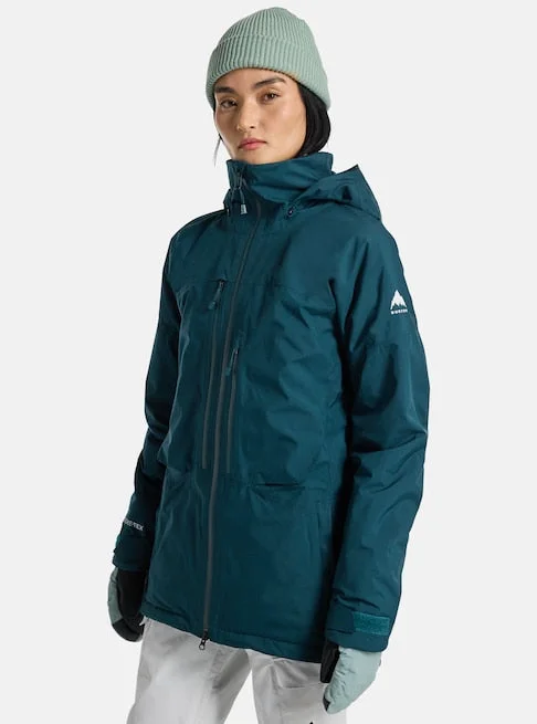 BURTON WOMEN'S GORE PILLOWLINE JACKET 2025 Nylon Fabric Polyester Fabric Spandex Fabric