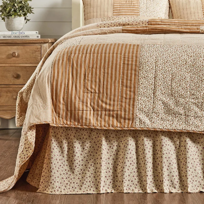 Camilia Queen Bed Skirt 60x80x16 VHC Brands lace skirt romantic