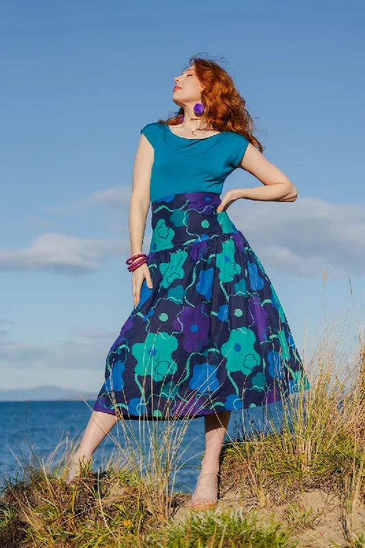 Lola Midi Skirt silk skirt elegant