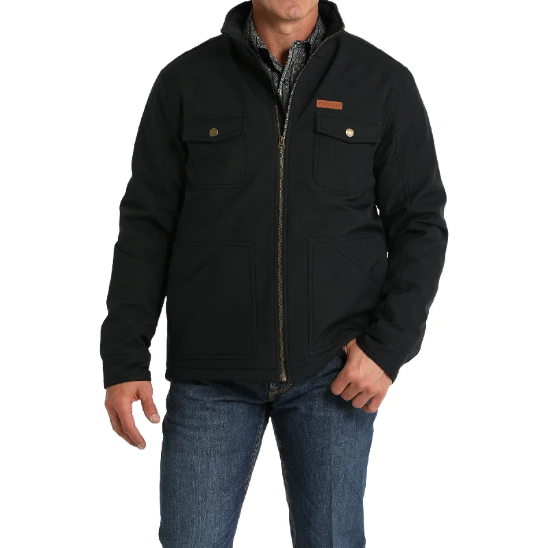 Cinch Men's Concealed Carry Solid Bonded Black Jacket MWJ1566003 Chenille Jacket Brocade Jacket Lace Jacket Cinch Men's Concealed Carry Solid Bonded Black Jacket MWJ1566003 Chenille Jacket Brocade Jacket Lace Jacket