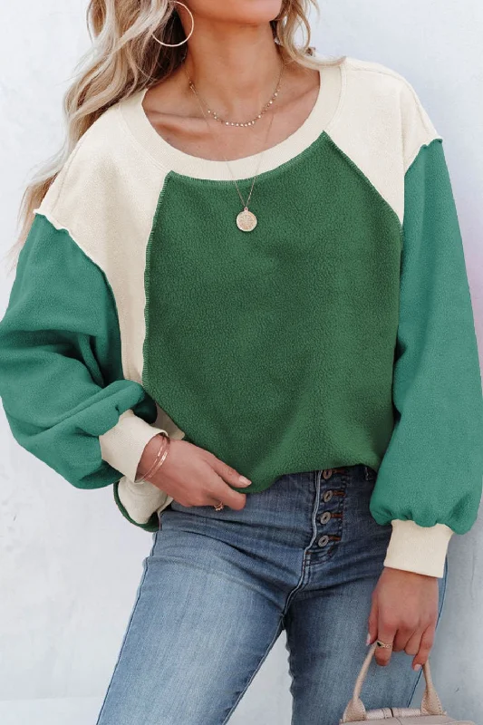 Color Block Sweatshirt Graphic Hoodie Design Print