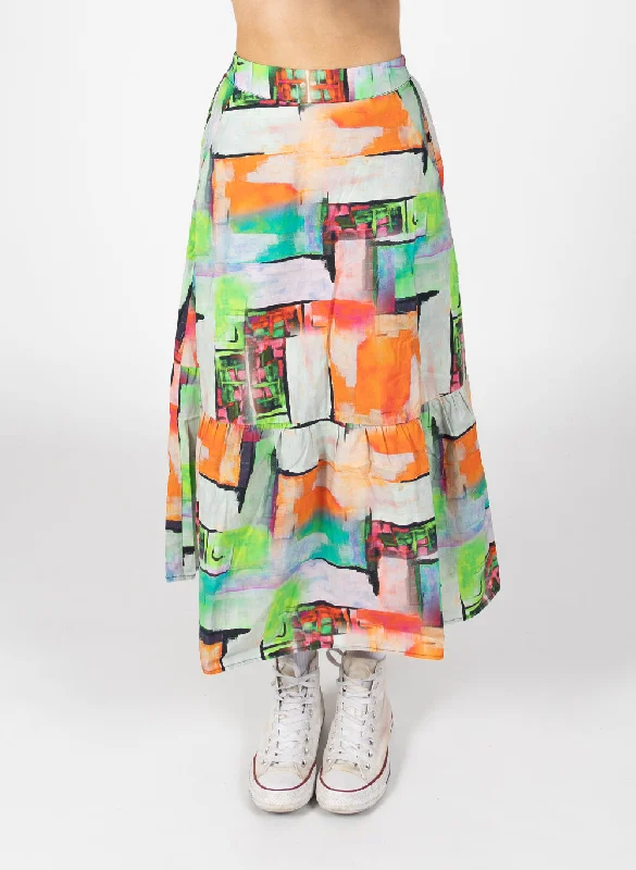 Level Skirt cashmere skirt soft