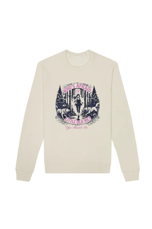 Little Old Me Sweatshirt Hoodie Jacket Zipper Layering