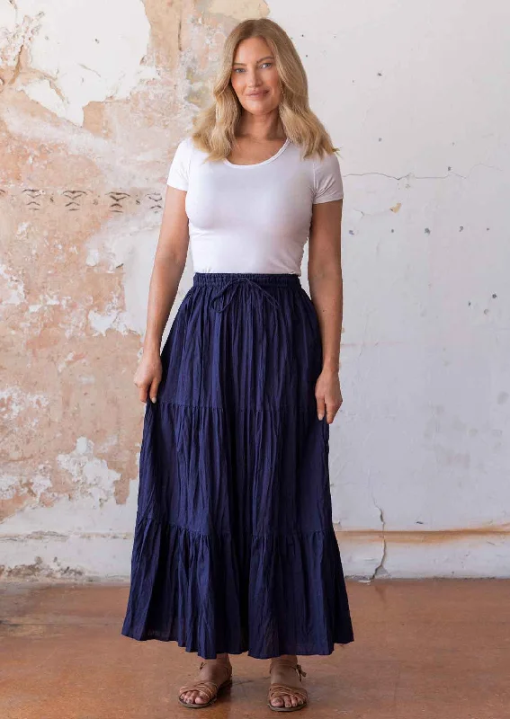 Maxi Skirt Rhodonite lace skirt feminine