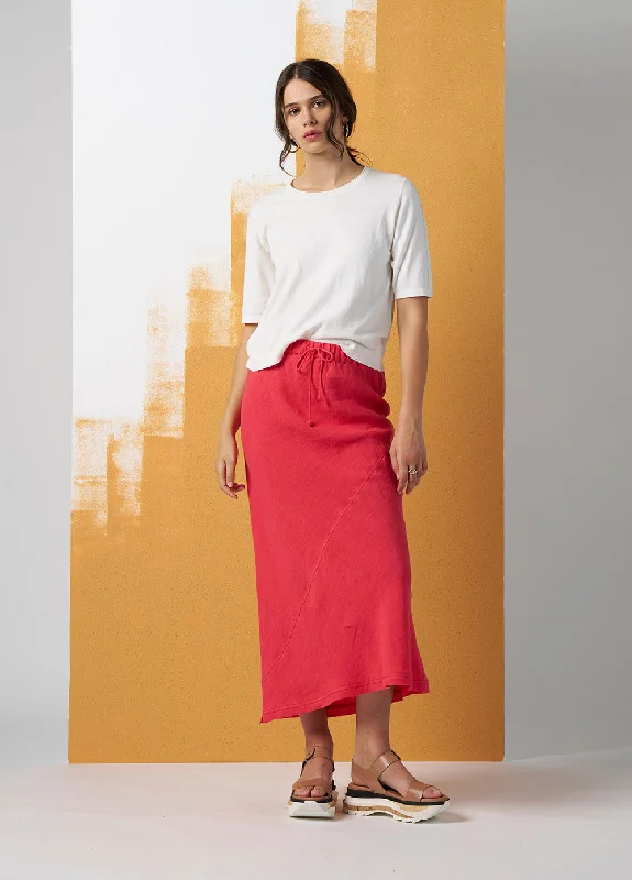MS1355 Echo Skirt -Watermelon lace skirt feminine