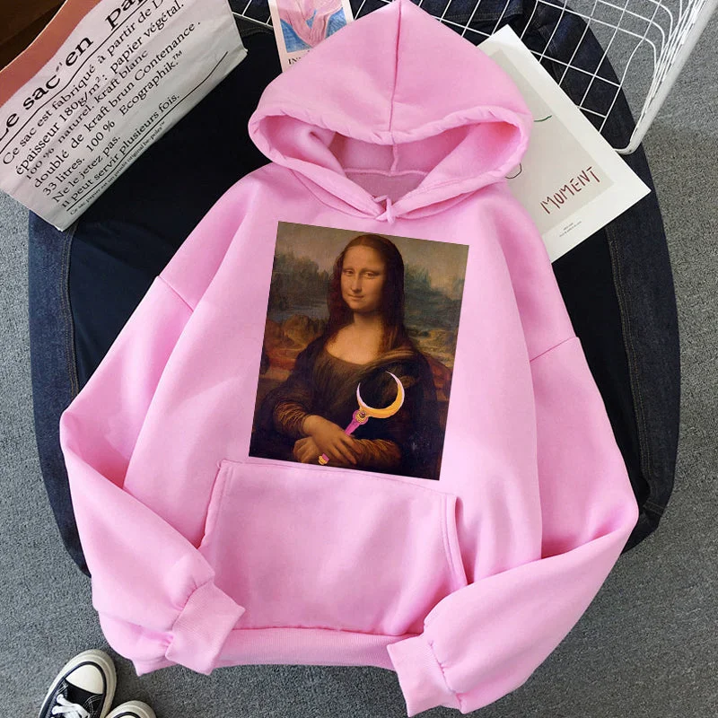 New Mona Lisa Funny Harajuku Aesthetic Hoodies Women Grunge Cartoon 90s Vintage Sweatshirts Fashion Hip Hop Ullzang Hoody Female Hoodie with Hem Raw Edge Edgy Unfinished New Mona Lisa Funny Harajuku Aesthetic Hoodies Women Grunge Cartoon 90s Vintage Sweatshirts Fashion Hip Hop Ullzang Hoody Female Hoodie with Hem Raw Edge Edgy Unfinished