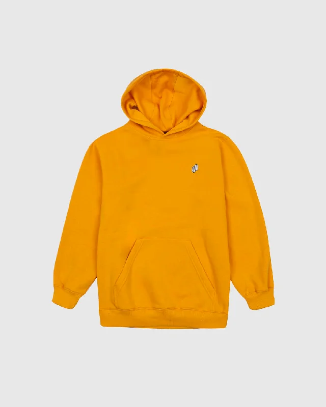 PFC: 002-2 - Women's Hoodie - Amber Yellow Hoodie with Hem Elastic Stretchable Comfortable PFC: 002-2 - Women's Hoodie - Amber Yellow Hoodie with Hem Elastic Stretchable Comfortable