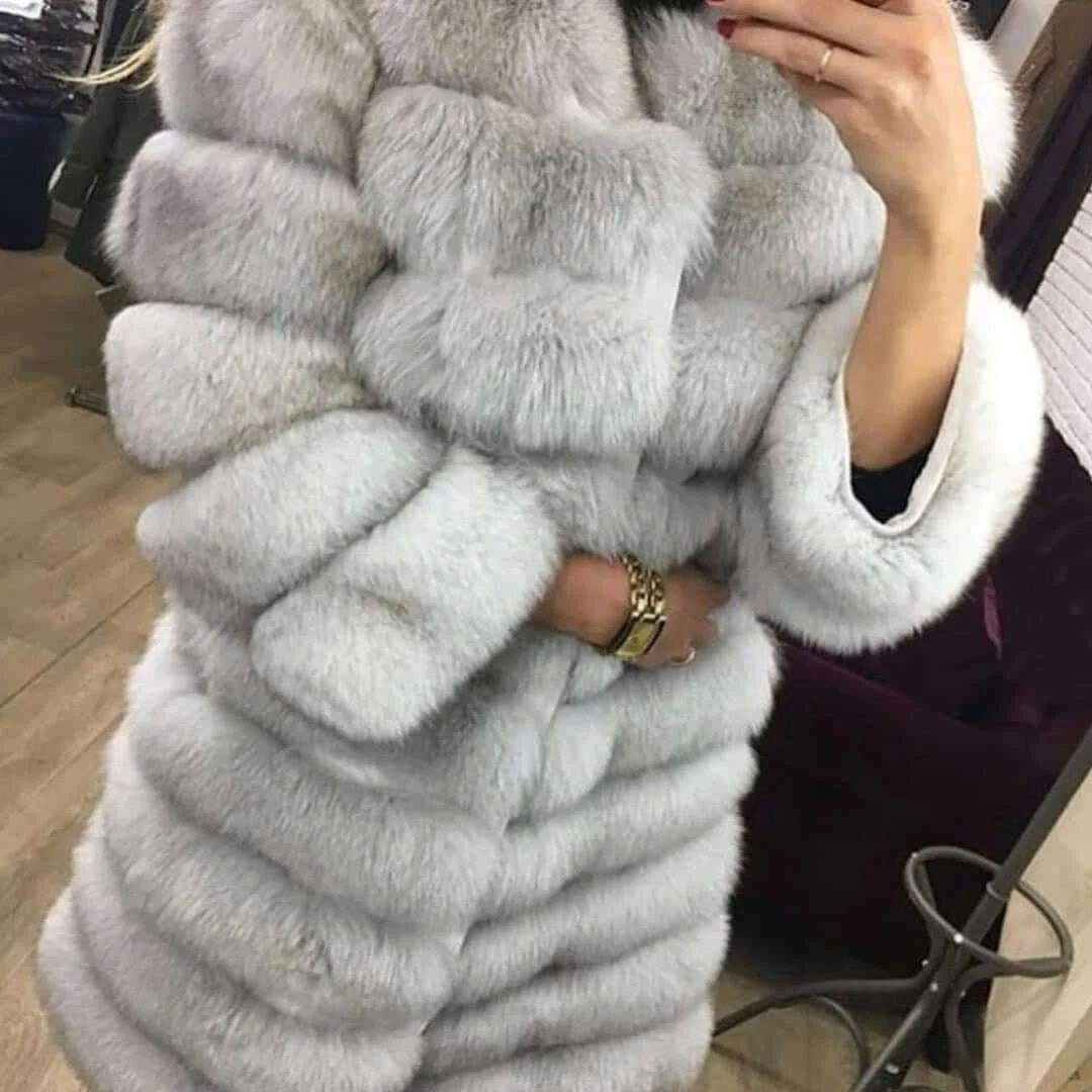 Real Fox Fur Coat Winter Women's Long Sleeves Clothing Wholesale Fashion Female Natural Fur Jacket On Offer Free Shipping 2023 Herringbone Jacket Checkered Jacket Solid Jacket Real Fox Fur Coat Winter Women's Long Sleeves Clothing Wholesale Fashion Female Natural Fur Jacket On Offer Free Shipping 2023 Herringbone Jacket Checkered Jacket Solid Jacket