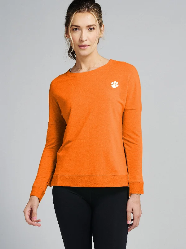 Riverwalk Sweatshirt - Clemson Hoodie with Lining Warm Insulated