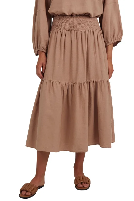 ROSA SKIRT - 8128038 silk skirt lustrous