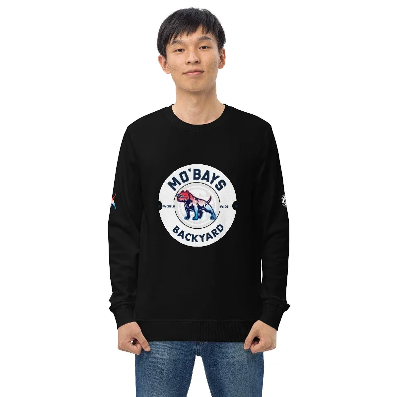 Round Two Unisex Organic Sweatshirt Hoodie with Lace Feminine Delicate