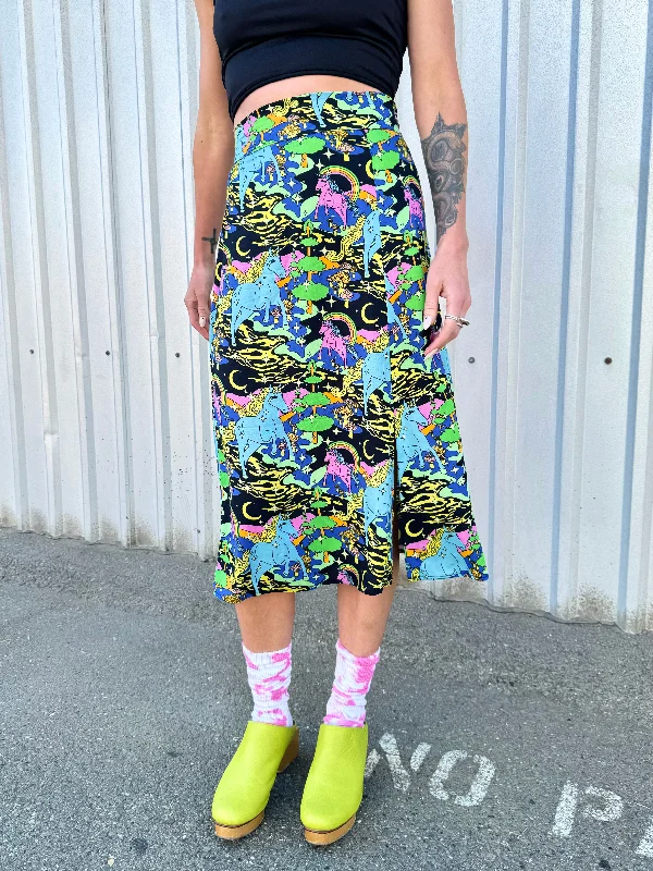 Slip Skirt Unicorn chiffon skirt airy