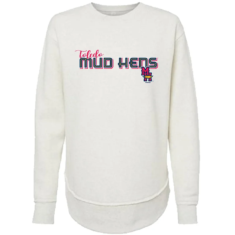 Toledo Mud Hens Quisp Ladies Crewneck Sweatshirt Graphic Hoodie Design Print