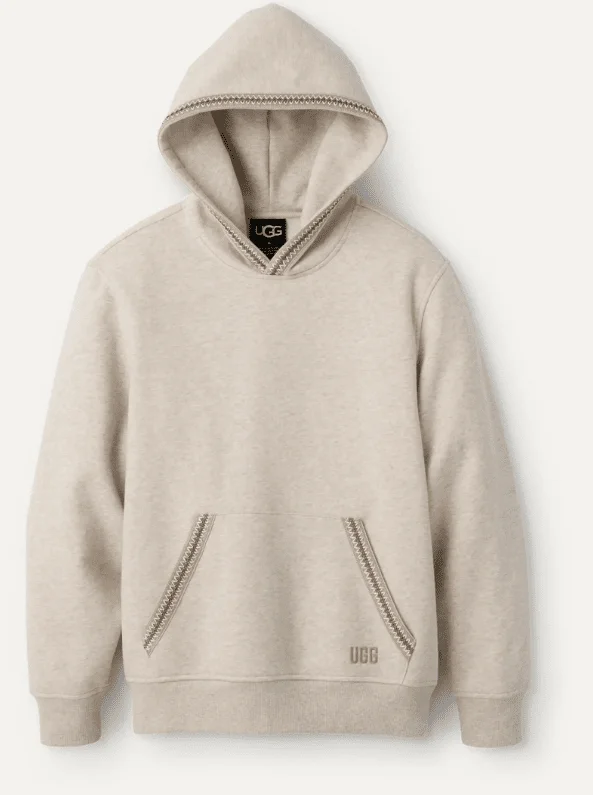 Ugg Tasman Hoodie Hoodie with Set-In Sleeves Structured Classic