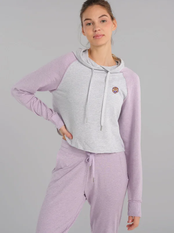 Varsity Hoodie - LSU Hoodie with Illustration Artistic Creative