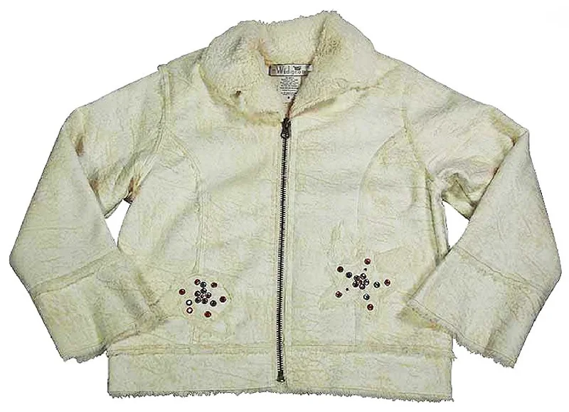Widgeon By Sara's Prints - Little Girls' Faux Shearling Jacket Anorak Shell Jacket Lightweight Jacket Widgeon By Sara's Prints - Little Girls' Faux Shearling Jacket Anorak Shell Jacket Lightweight Jacket