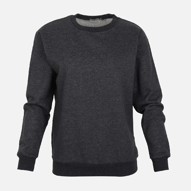 WOMEN BASIC FLEECE SWEATSHIRT Hoodie with Lace Feminine Delicate